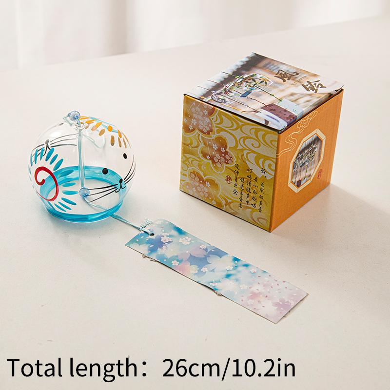 

Японская Сакура Стеклянная Колокольчик Ветра Цветущая вишня Колокольчик Ветра Корейский Кавайный Декор Для Комнаты Подвесной Декор Колокольчики Ветра На Открытом Воздухе