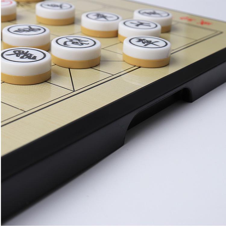 Yetişkinler ve Öğrenciler için Büyük Katlanabilir Manyetik Çin Uçağı Satranç Seti