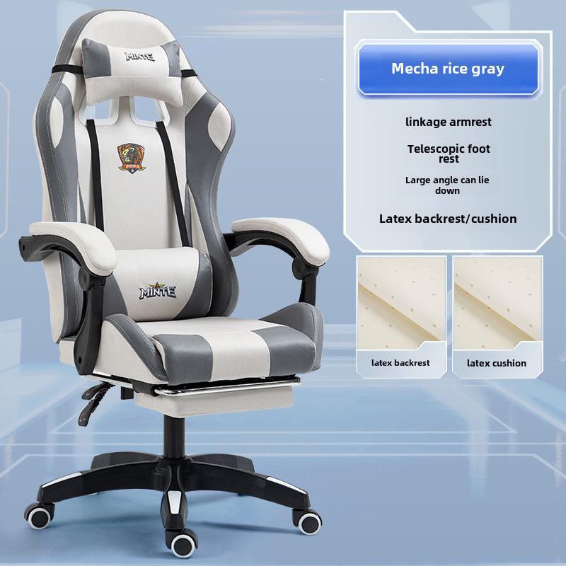 "Adjustable Cross-Border Racing Style Gaming Chair for Comfortable Long-Term Use"