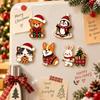 Penguin Home Decoration Bear Animal Magnetic Sticker Festival Puppy Refrigerator Magnets  Office
