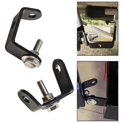 Sleek Black Design Boat Buckle Mounting Kit with Essential Accessories