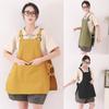 Japoński Domowy Fartuch Kuchenny Odzież Robocza Gastronomiczna Wodoodporna Odzież Robocza Antystatyczna Regulowana Peleryna do Salonu Fryzjerskiego