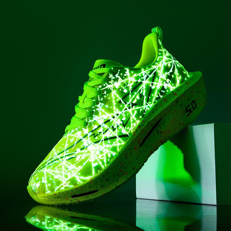 Lightweight Running Sports Shoes Men Women Damping Sneakers Breathable Mesh Trainers Anti-slip Tennis Basketball Training Shoes