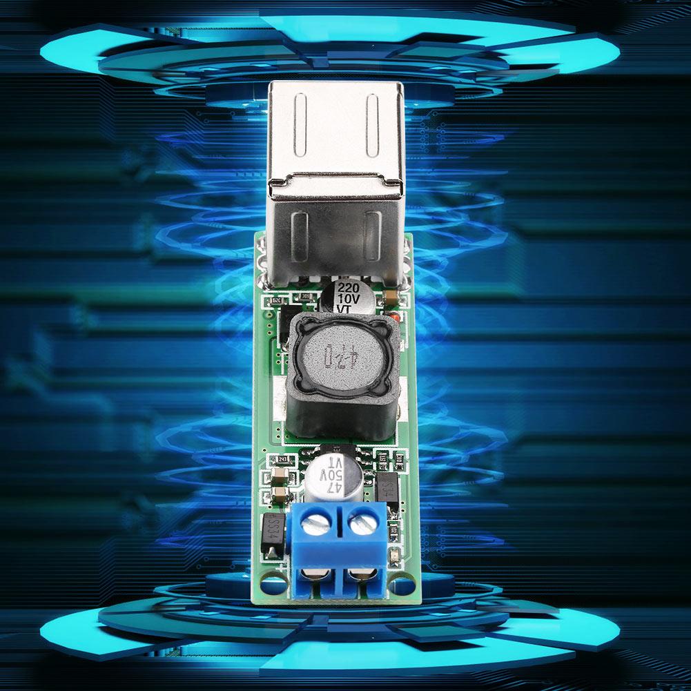 DC DC Voltage Step Down Power Supply Buck Module 6 35V to 5V 3A Dual USB