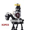 Skeleton Soldier Army King Knight Undead Horse Warrior Bricks Building Block Ringwraith Saddle Roman Soldiers Sword Waffen Toys