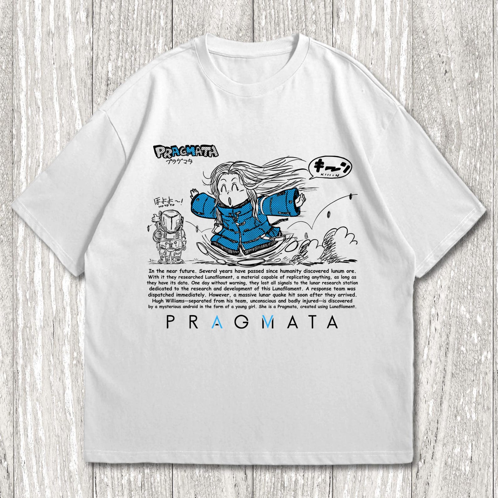 Pragmata Game Shirt - Funny Pragmata T-Shirt, Gamer Shirt, Gaming Tee, Hugh Williams, Diana XL