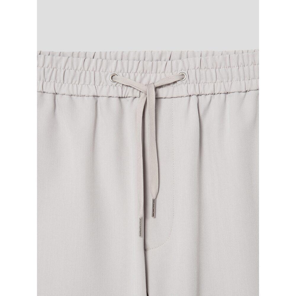 8SECONDS [Everyday Slacks] Wide Fit Elastic Waist Slacks Ivory (424721Ly30)