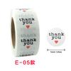 100-500 Pcs 1Inch Gift Transparent Sealing Thank You Stickers Design Scrapbooking Festival Birthday Party Decorations Labels