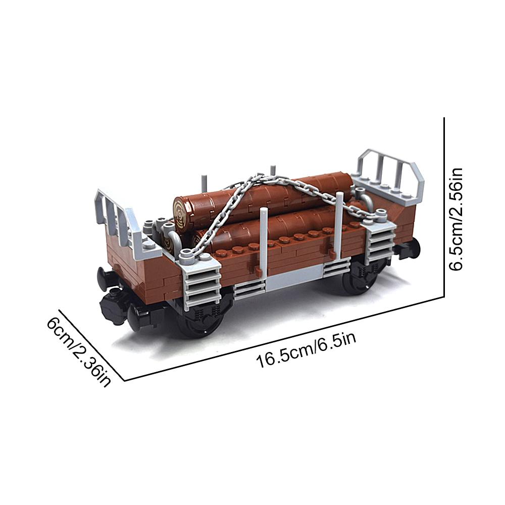City Train Building Blocks DIY Modified Accessories, Creative MOC Assembly Track Train Carriage Expansion Set, Base, Wheel Parts
