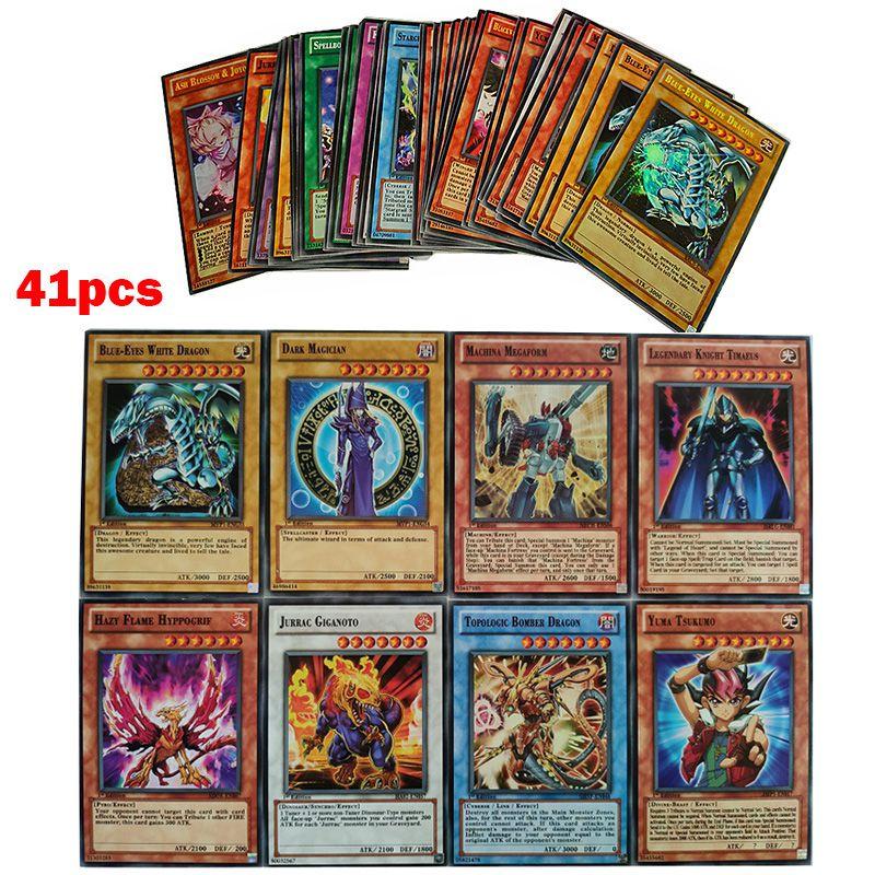 Exquisite 41pcs Iron Box Yugioh Game Cards For Kids And Collectors
