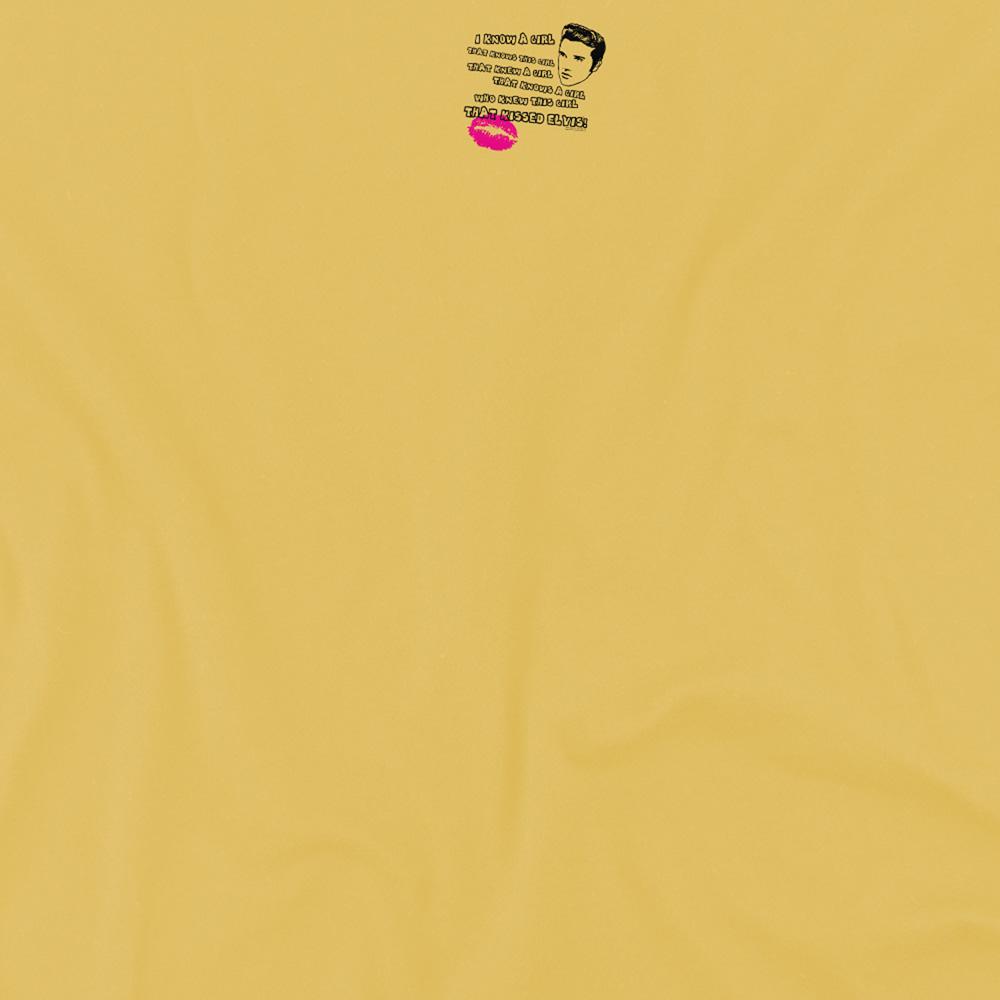 Elvis Presley Unisex Adult Kissed Elvis T-Shirt