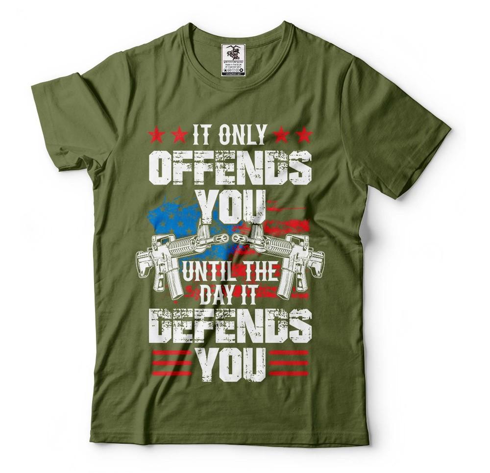 Футболка Вторая поправка Про-оружейные Ружья Футболки Патриотическая футболка США Любитель оружия Футболка унисекс XXXXL