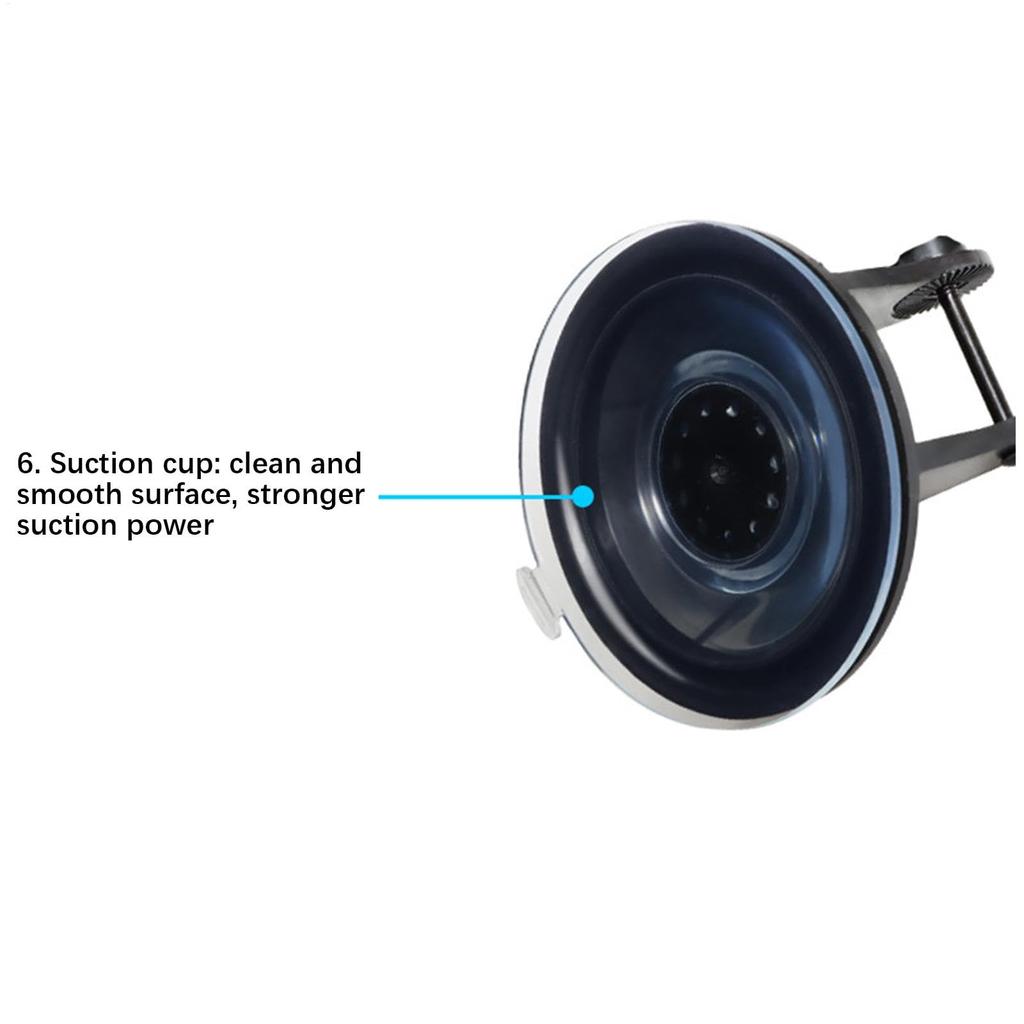 Gxcbgher Camera Car Mount | Universal Suction Cup Camera Mount,Multi-Use Camera Suction Cup Mount,Dash