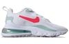 Nike Air Max 270 React Weiß Pistazie Karmesinrot Damen CV3025-100