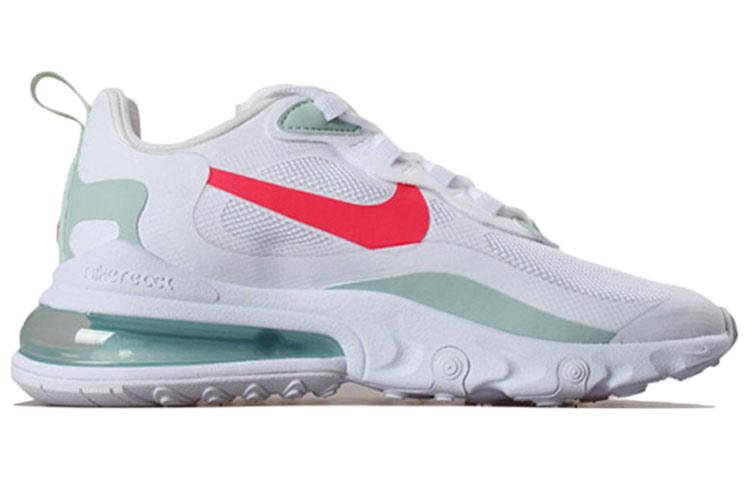 Nike Air Max 270 React Biały Pistacjowy Karmazynowy Damskie CV3025-100