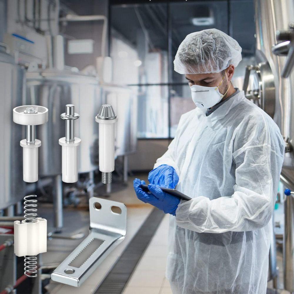 Easy To Adjust Bifold Door Hardware Safe To Install Double Door Pivot Hinge  Replacement Part