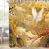 Elegant Oriental Harmony Wall Tapestry For Sophisticated Home Decor, Featuring A Stunning Scene Of A Graceful White Crane
