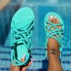 Large size women's sandals summer new woven women's shoes hemp rope set feet flat sandals women