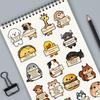 100Pcs Removable Reusable Animal Stickers PVC Decorative Labels Decals Suitable For Devices Home Decor Creative Projects