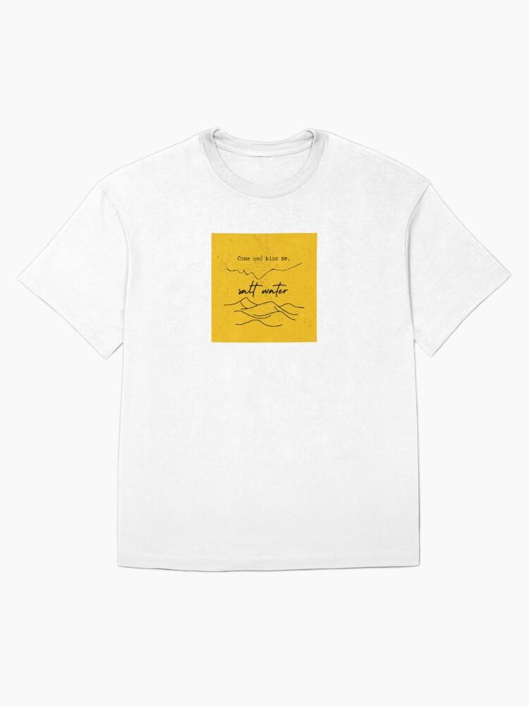 Ed Sheeran Salt Water - Ed Sheeran (Subtract) Oversized T-Shirt