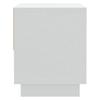 Nightstand White 45 x 34 x 44 cm Engineered Wood