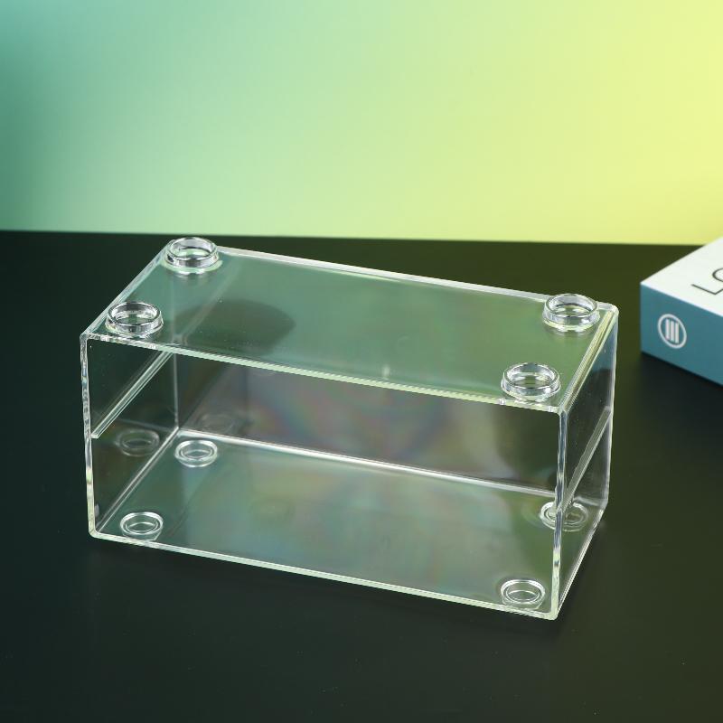 1:24 Ölçekli Araba Modeli Teşhir Kutusu Şeffaf Akrilik Toz Geçirmez Kılıf Sert Kapak İstiflenebilir Oyuncak Araba Saklama Kutusu Teşhir Kutuları