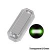 Motocykly Auto Mini LED Bezdrátové výstražné světlo Výstražné světlo proti krádeži Zabraňuje kolizi zezadu Solární stroboskop Auto příslušenství