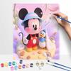 Disney Oil Paint Hand Painting Kit Mickey Donald Cartoon Decoration Classic Style Home Decor Art Craft DIY Painting Wall Hanging Gift Set