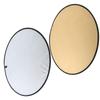 80cm   31.5in 2 in 1 Gold and Silver Photography Lighting Reflector Portable Collapsible Photo Studio Reflector with