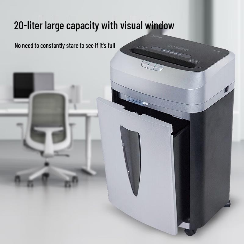 Comi High-Security Commercial Paper Shredder CN plug (adapter included)