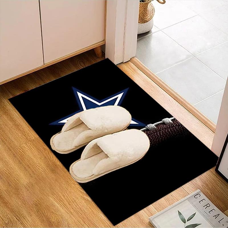 Dallas Cowboys Rug Game Carpet, Floor Mat for Bedroom Living Room Entryway Rug, Home Decor Idea Gift for Christmas birthday