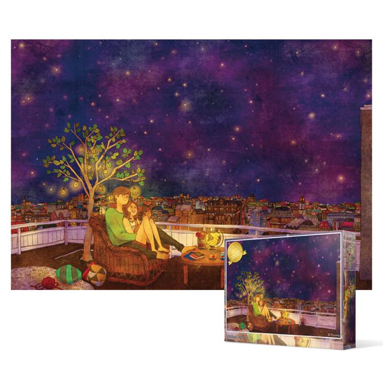 2000 Piece Jigsaw Puzzle - Starflower (Mini), Popular Korean Puzzle