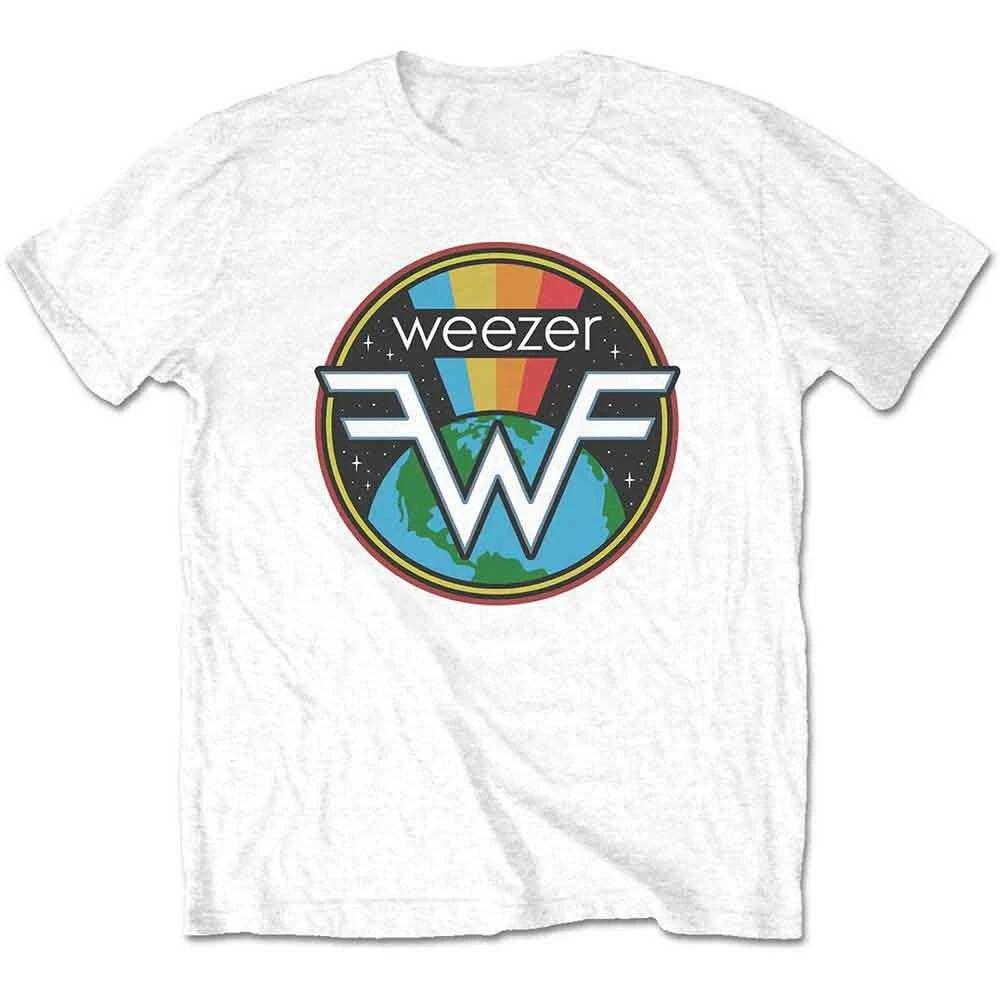 Weezer  Symbol Logo  White T shirt - NEW S