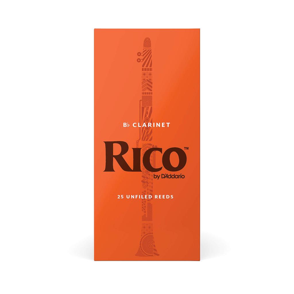 D'Addario WoodwindsRICO RCA2520 Rico Bb Clarinet Reeds 2 (25-Pack)