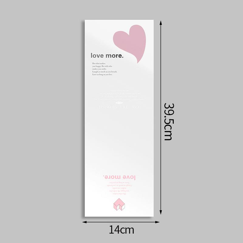 

5/10 шт. Цветочные упаковочные пакеты Прозрачная цветочная упаковка Подарочные упаковочные пакеты с ручкой Свадьба День рождения Конфеты Цветы Коробка Декор 10pcs розовый