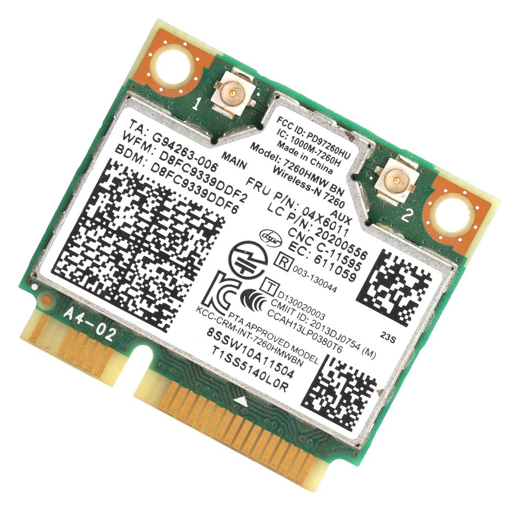 Mini PCIE Trådløst Wifi-kort BT 4.0 for Intel 04x6011 04w3815Lenovo k4350 k4250 7260HMW bn