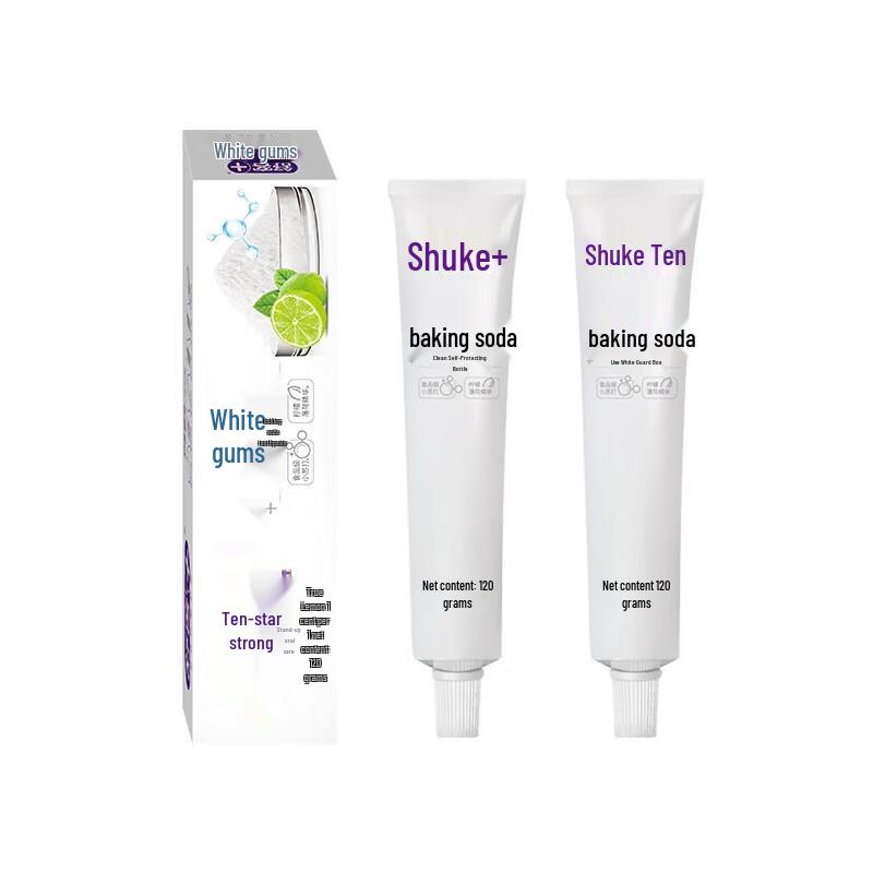 

Saky Baking Soda Toothpaste Whitening & Gum Protection (2x120g)