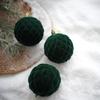 Christmas Tree Ornament Set: Nine Painted Macaron Candy Color Irregular Balls