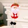 Cute Hugs The Tree Doll Santa Claus Snowman Christmas Tree Ornament Festive Decor Noel Atmosphere Cloth Xmas New Year 2025