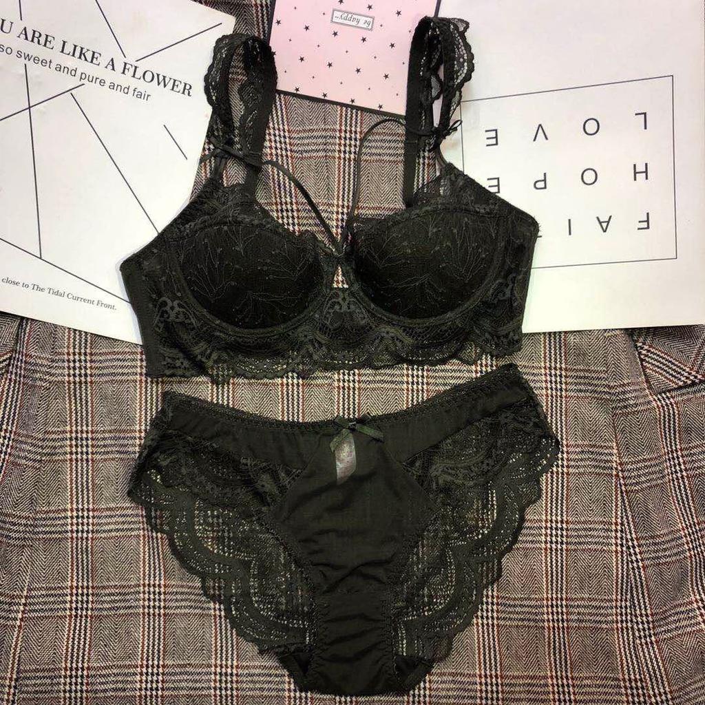 Sexy krajkové spodní prádlo Push-up spodní prádlo Podprsenky pro velké poprsí Módní podprsenka bez zad