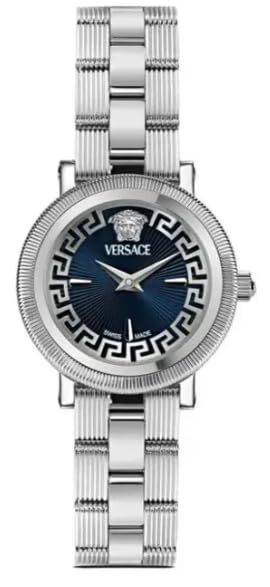 

Casual Watch Greca Flourish VE8CA0124 Silver [Versace] Women s [Used] синій