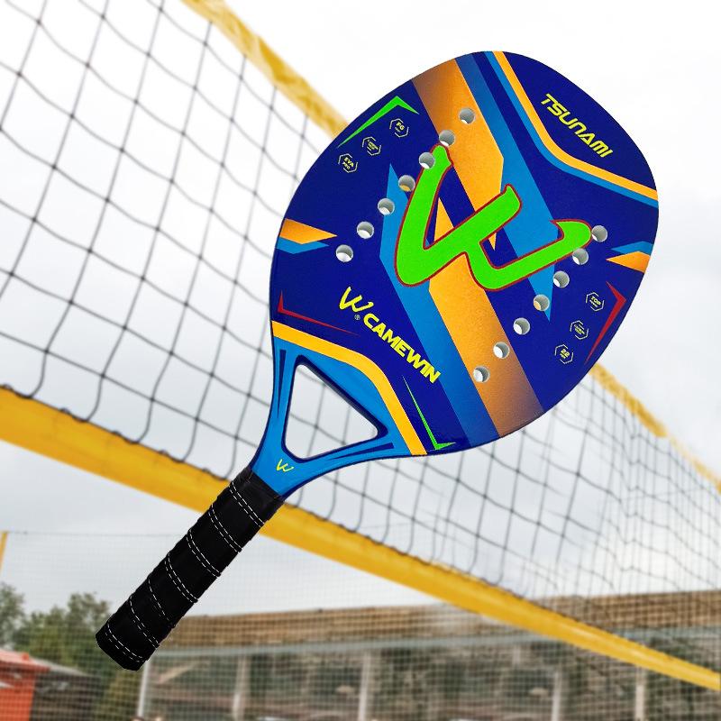 Carbon Fiber Beach Rackets High Quality Middle End for Outdoor Sports and Games