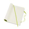 Moleskine Notebook Classic Notebook Soft Cover Ruled Large Size x Lemon Green QP616C2 (13cm 21cm)