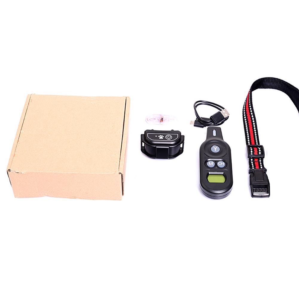 Remote Dog Training Collar Rechargeable Waterproof Dog Trainer Tool With Remote