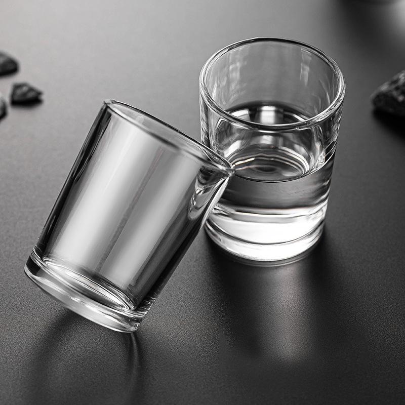 3.8oz/5.3oz/9.8oz Thick Bottom Whiskey Glass Nordic Style Wine Glass Water Bottle Thick Bottom Glass Cup Cocktail Brandy Cups