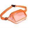 Clear PVC Waterproof Waist Bag for Sports, Running, and Travel with Logo