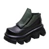 2024 Winter New Retro Thick Soled Short Boots Fashion Comfortable British Style Casual Women's Shoes