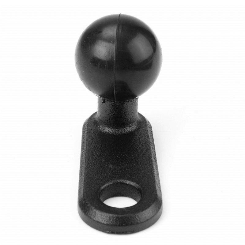 New 1" Ball Mount Base w/10mm Hole for Motorcycle Rearview Mirror/Phone Bracket Base