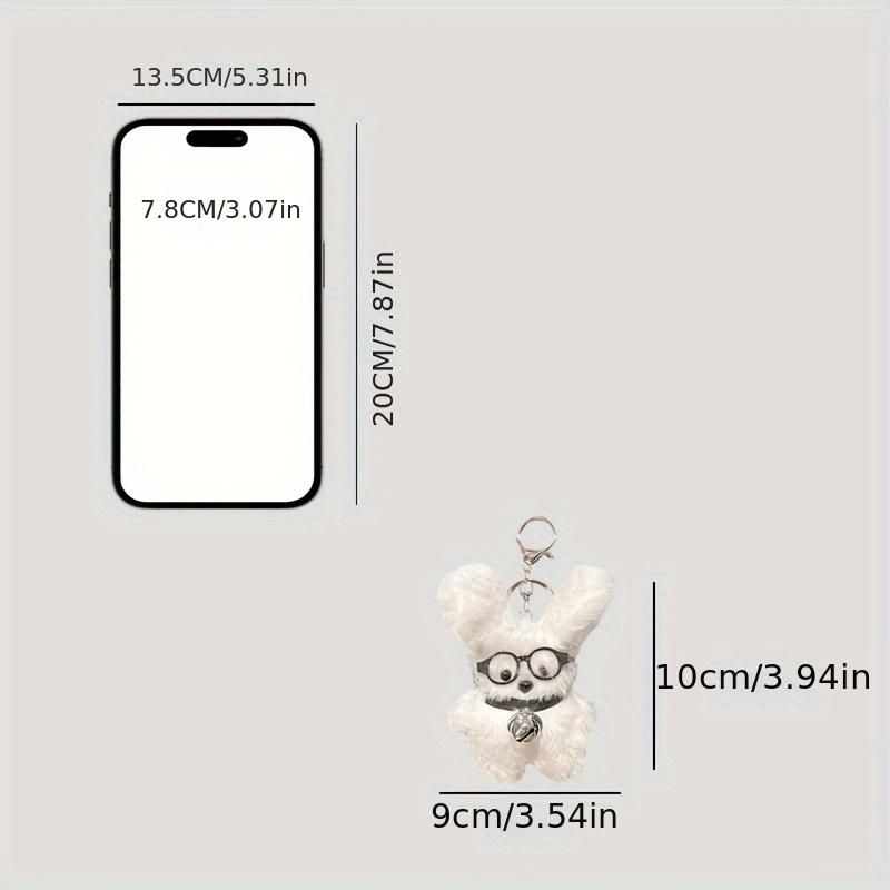 1 Cartoon Plush Puppy Pendant with Cute Style Puppy Keychain Suitable for Giving Gifts and Daily Leisure Accessories