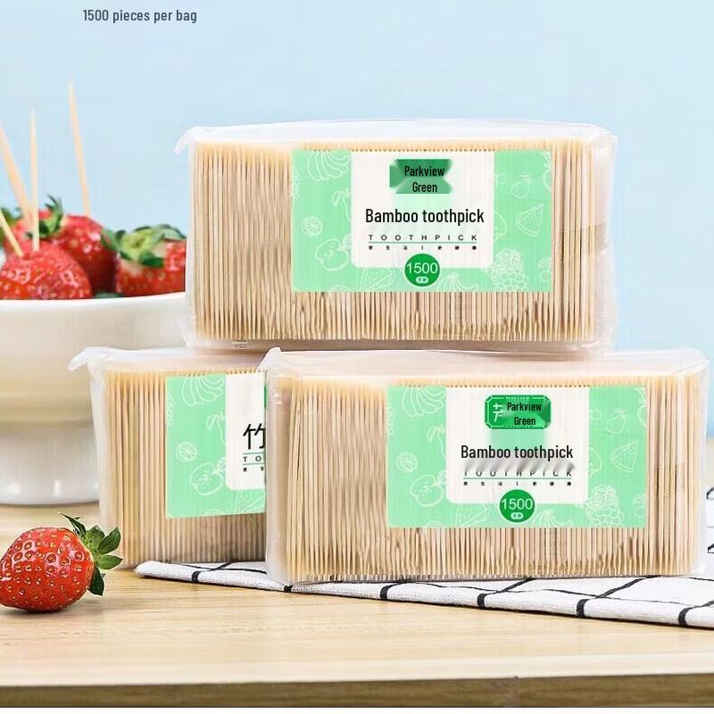 Fangcaodi Bamboo Toothpicks